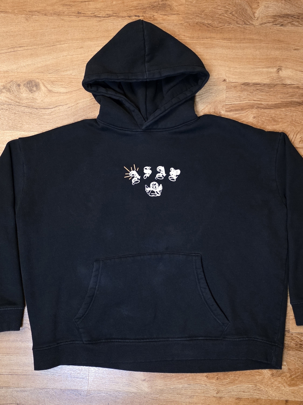 ASAP Rocky Culture Black Graphic Hoodie